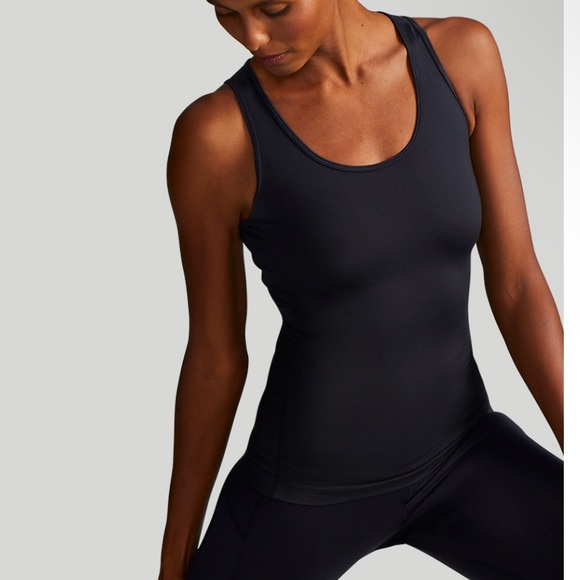 Tommie Copper Lower Back Support Tank Women Black - Picture 4 of 6